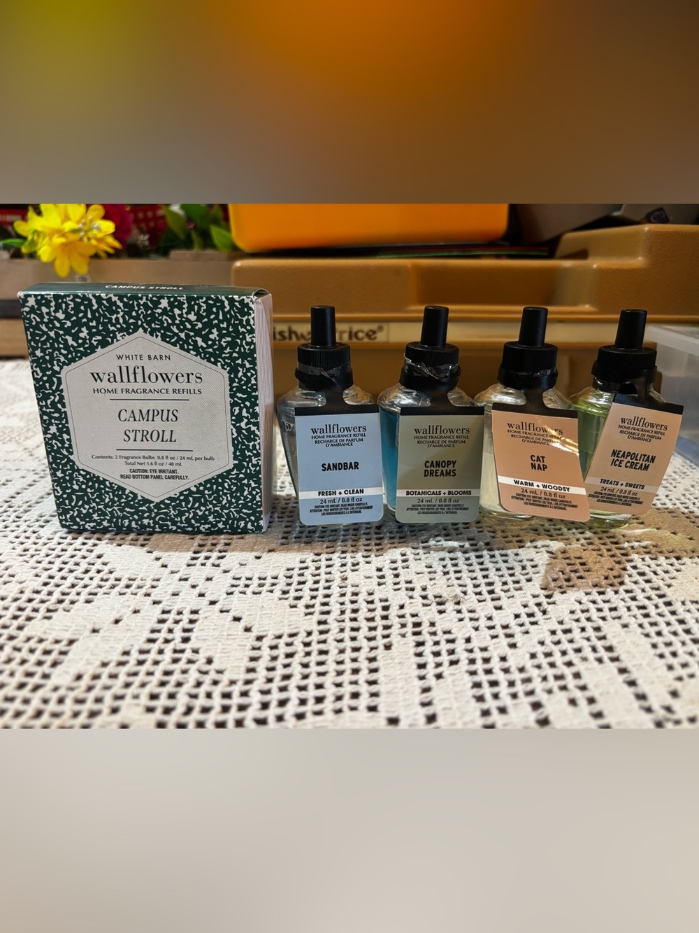 (2026)Bath and Body Works bundle of 6 Wallflowers Home Fragrance Refills
